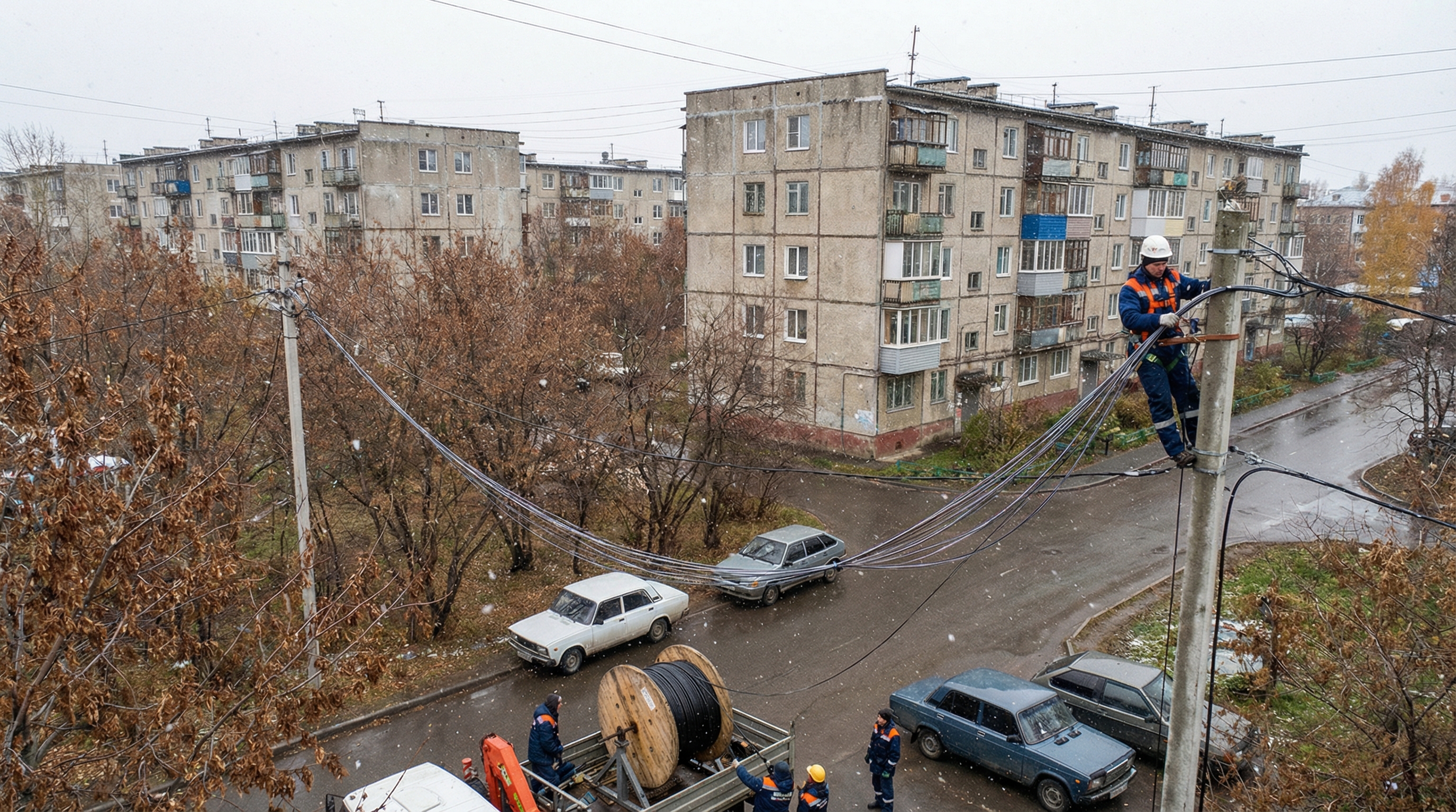 Монтаж оборудования